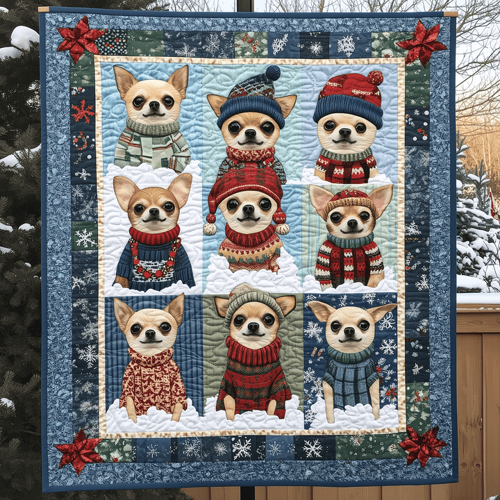 Art Quilt Accroche Chi-mas Joyride NCU0TH1614