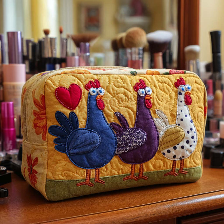 Trousse de Maquillage Matelassée Chicken Delight