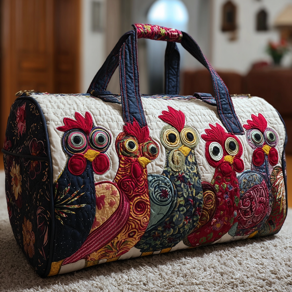 Sac de voyage matelassé Chicken Spirit