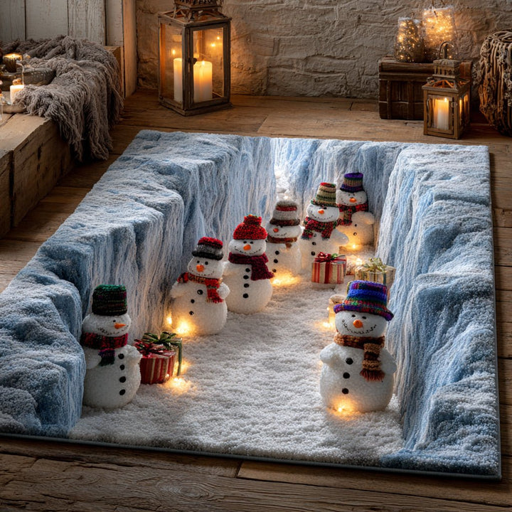Tapis Bonhomme de Neige de la Falaise NCU0HH1109