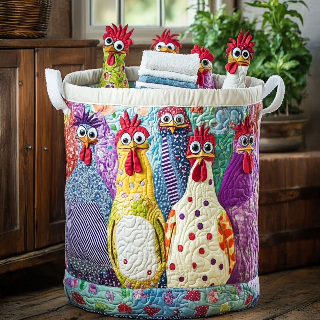 Panier à linge matelassé Cluck Couture NCU0PTT777