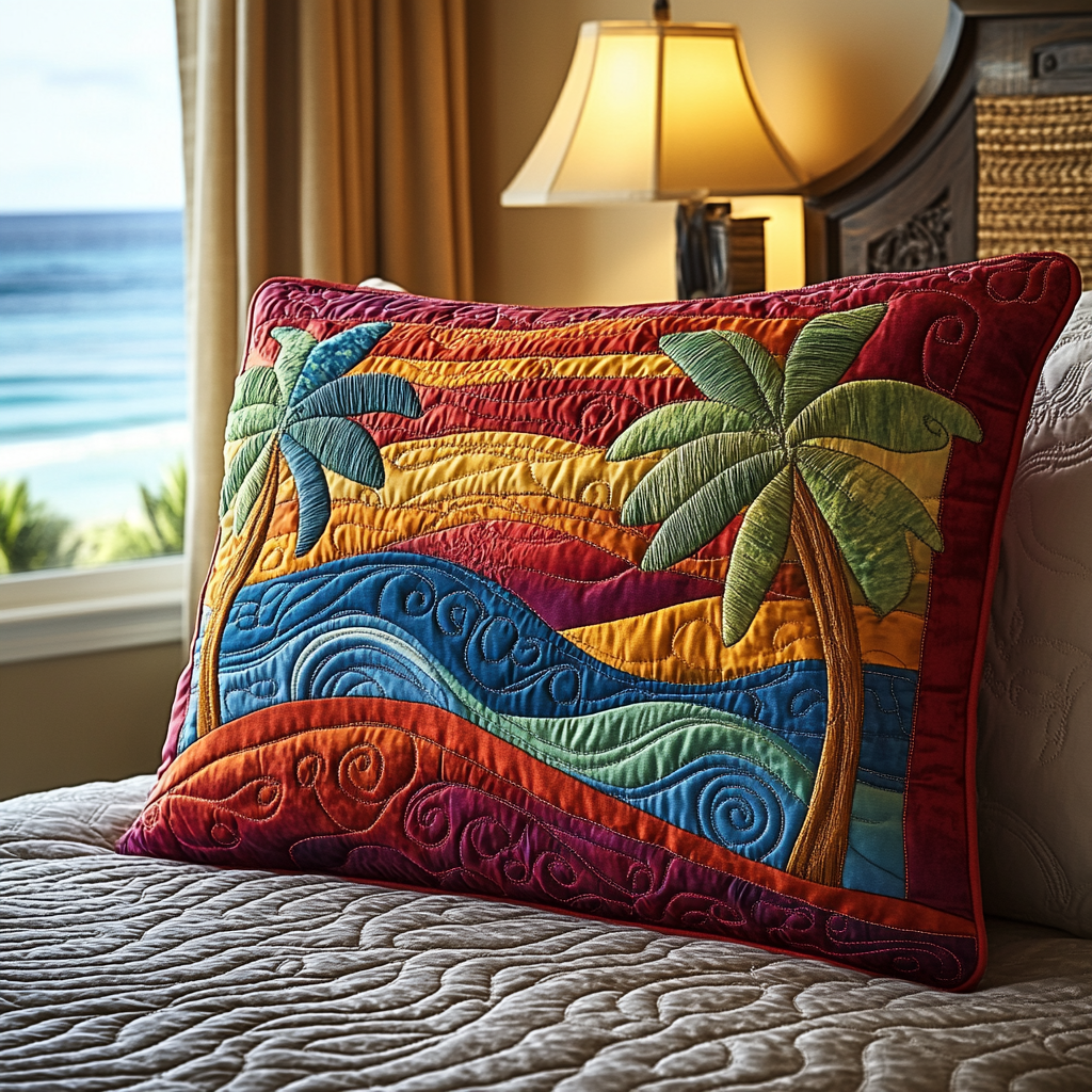 Housse de Coussin Matelassée Coastal Breeze NCU0DV4784