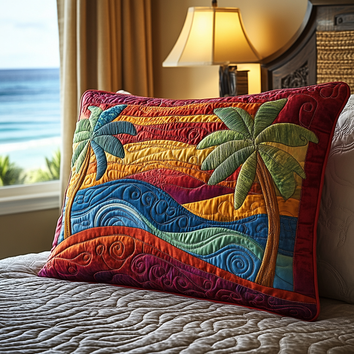 Housse de Coussin Matelassée Coastal Breeze NCU0DV4784
