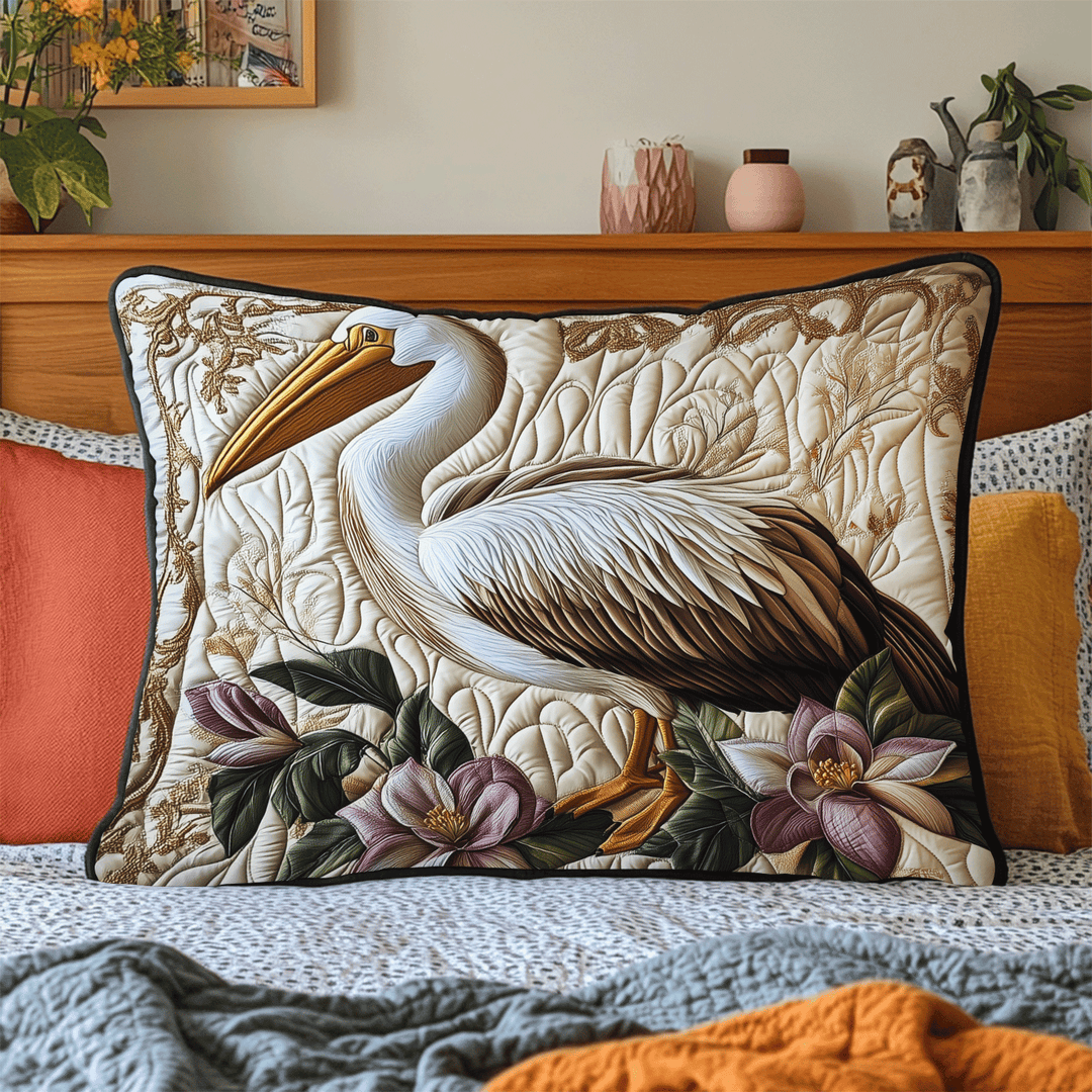 Housse de Coussin Matelassée Élégance Côtière NCU0DV5059