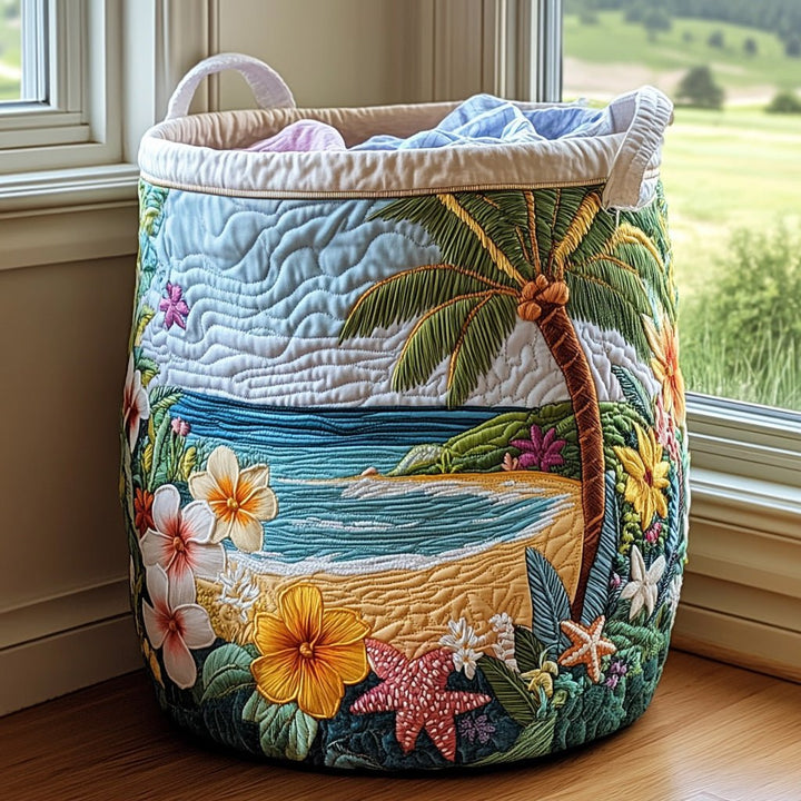 Panier à Linge Matelassé Coastal Charm NCU0PVL486