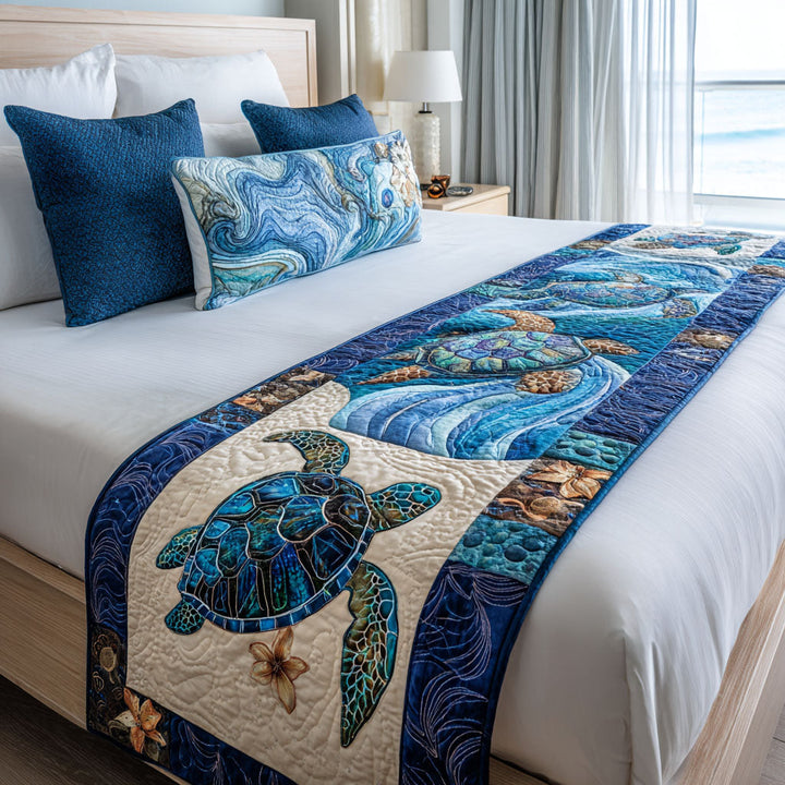 Couverture de Lit Matelassée Coastal Glide