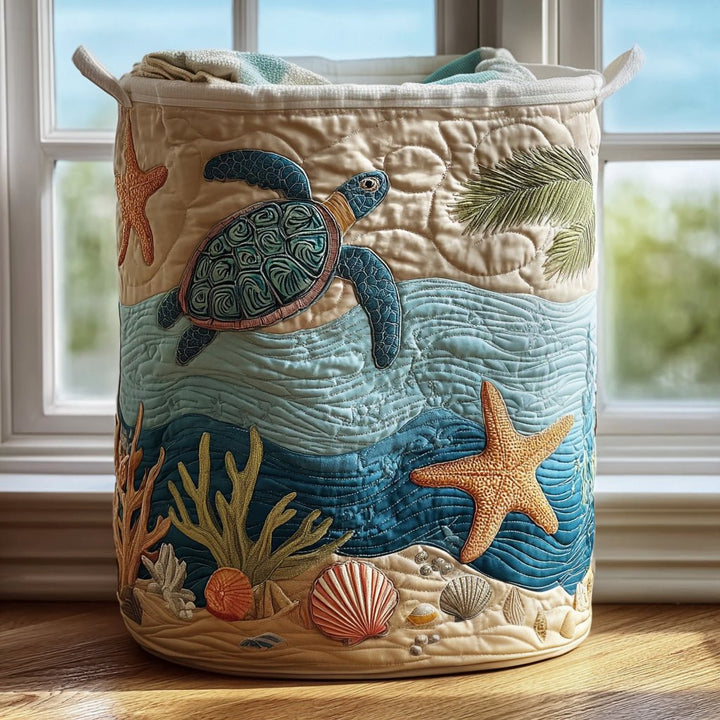 Panier à Linge Matelassé Coastal Harmony NCU0PVL634