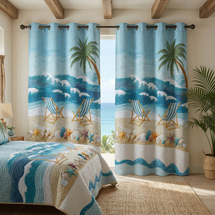 Rideaux Matelassés Coastal Rest NCU0PT11650