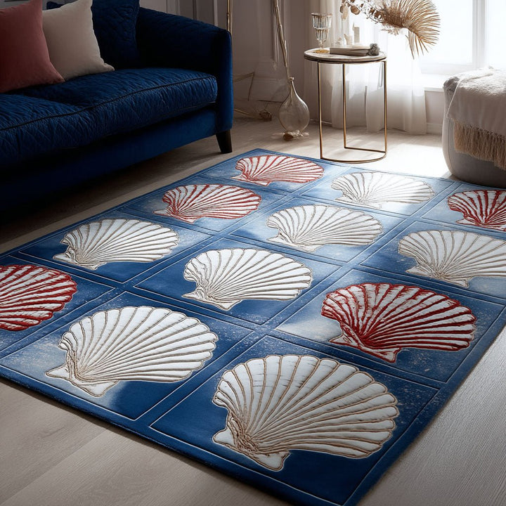 Coastal Shells Area Rug NCU0TD2193