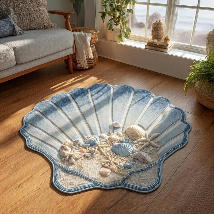 Tapis de forme personnalisée Coral Breeze NCU0DV9650