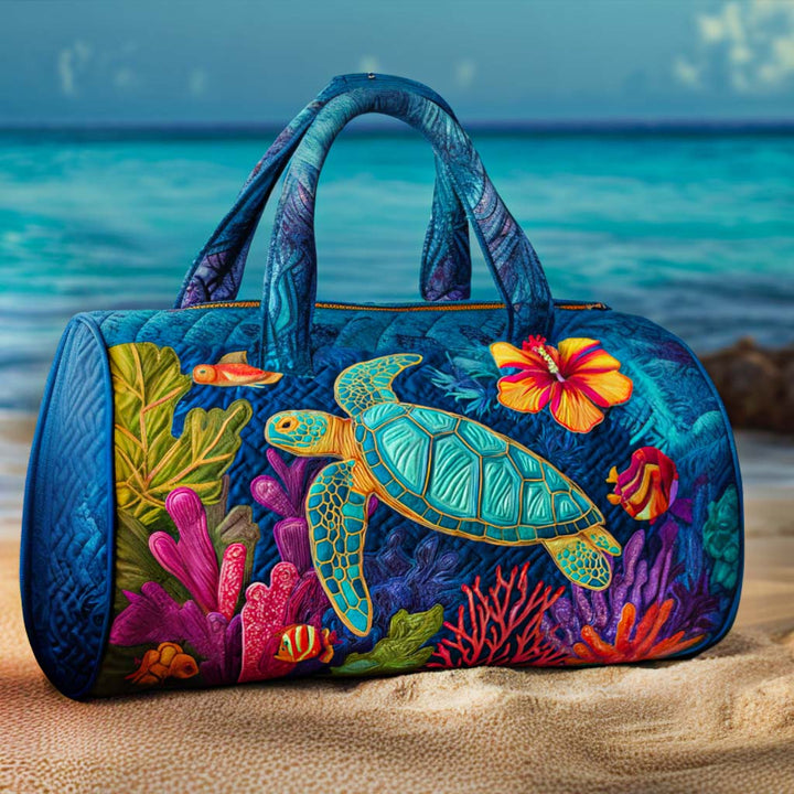 Sac de voyage matelassé Coral Paradise