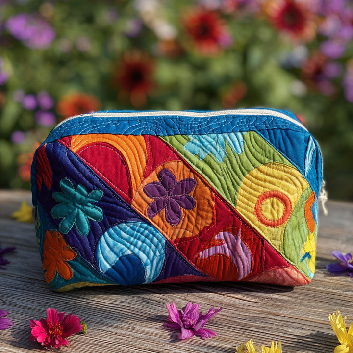 Trousse de Maquillage Matelassée Cosmic Twist
