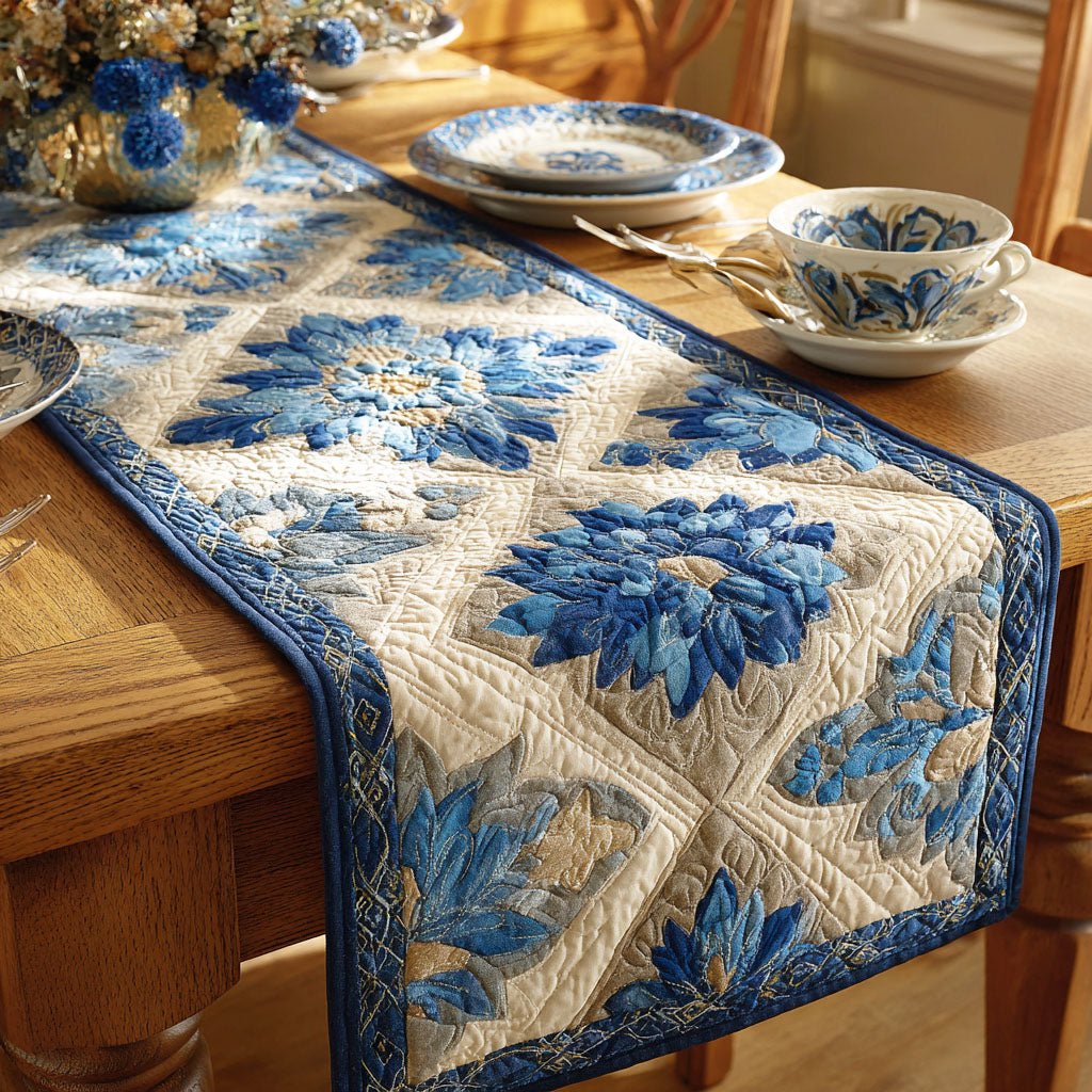Chemin de Table Matelassé Country Blossom NCU0TD2351