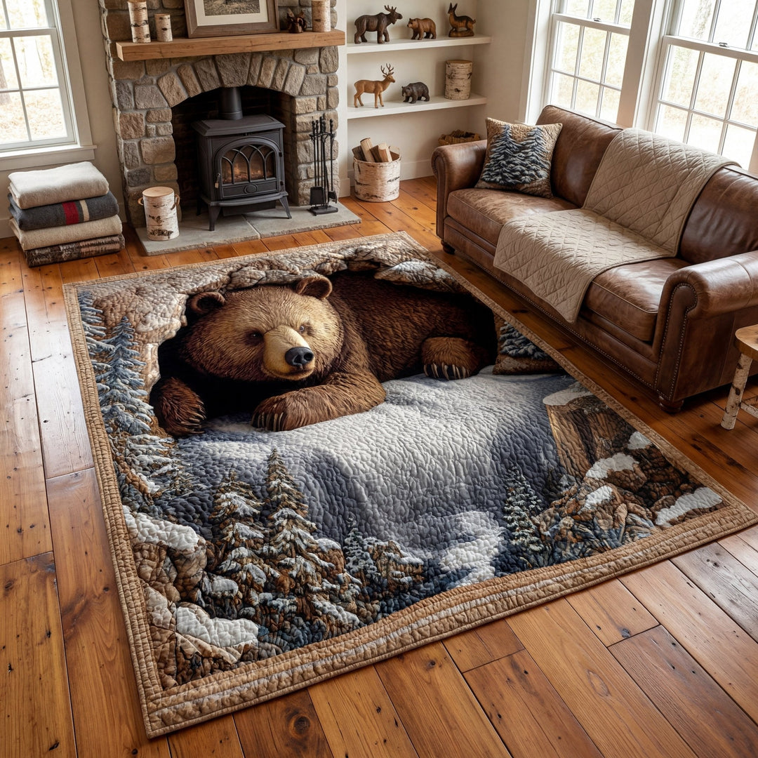 Tapis d'Area Lodge Cozy Bear NCU0PT9782