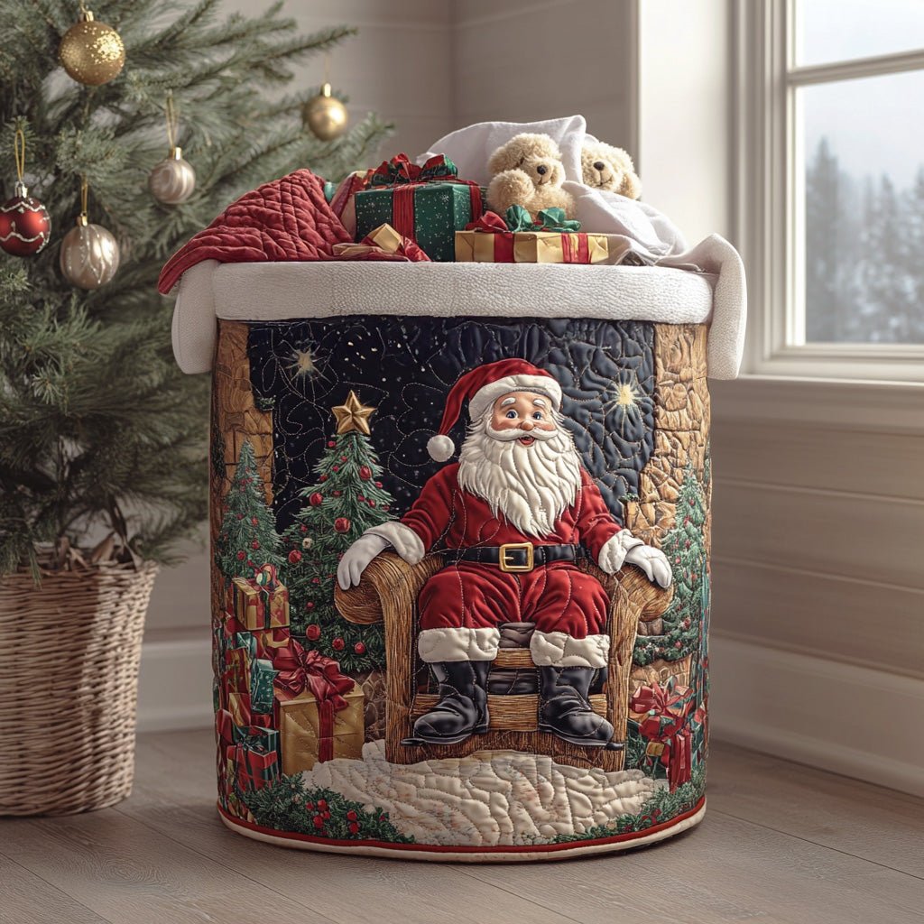 Panier à Linge Matelassé de Noël NCU0QN028