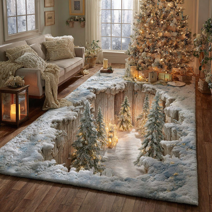 Tapis d'aire en pin douillet NCU0DV8302