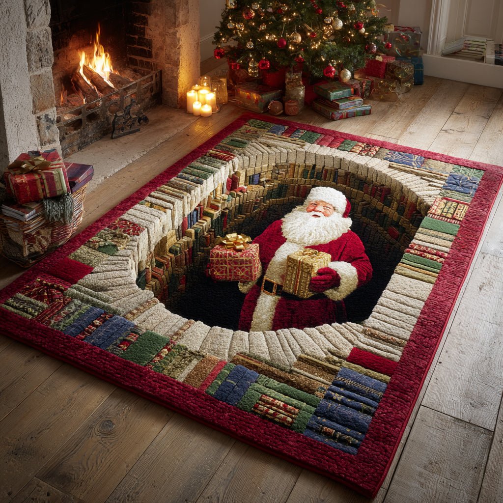 Tapis de zone Cozy Santa Claus NCU0HH1257