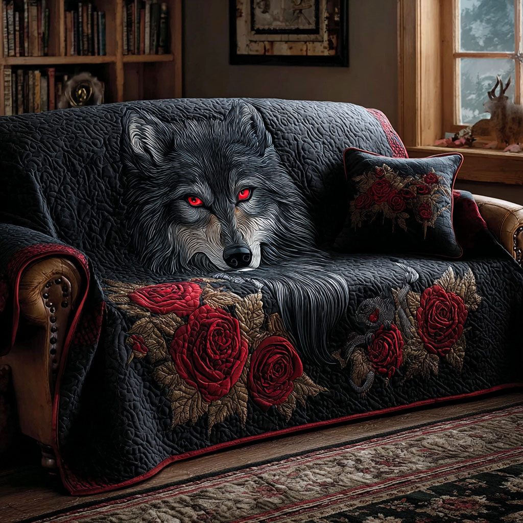 Housse de canapé matelassée Wolf