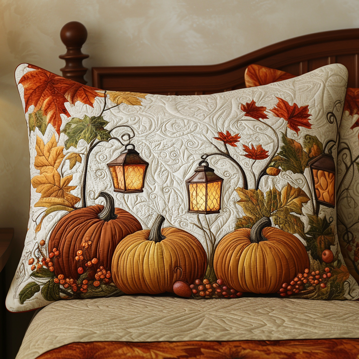 Taie d'oreiller matelassée Crisp Maple Nights NCU0NT8856
