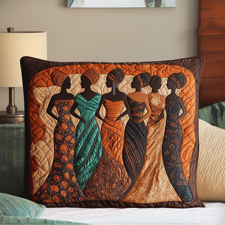 Housse de Coussin Matelassée Couronnée dans la Nature NCU0NT7785