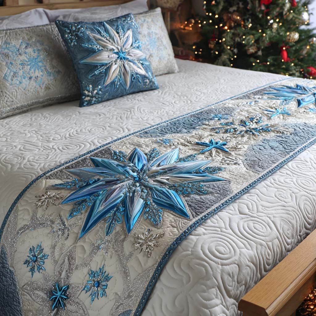 Couverture de Lit Matelassée de Noël