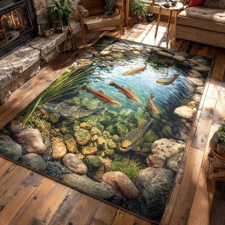 Tapis de zone Crystal Trout NCU0TV1850