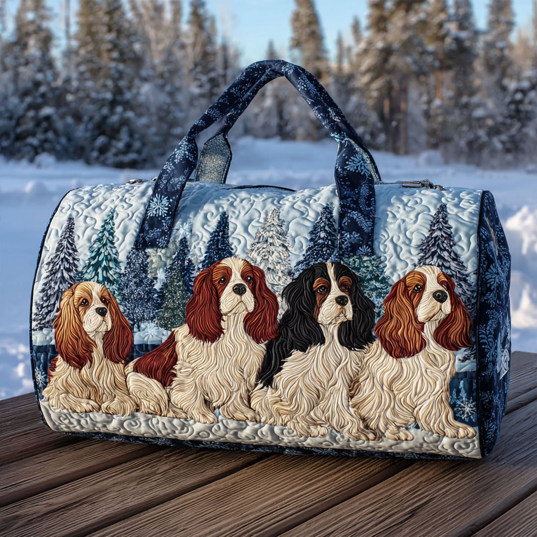 Sac de voyage matelassé Cuddle Spaniel