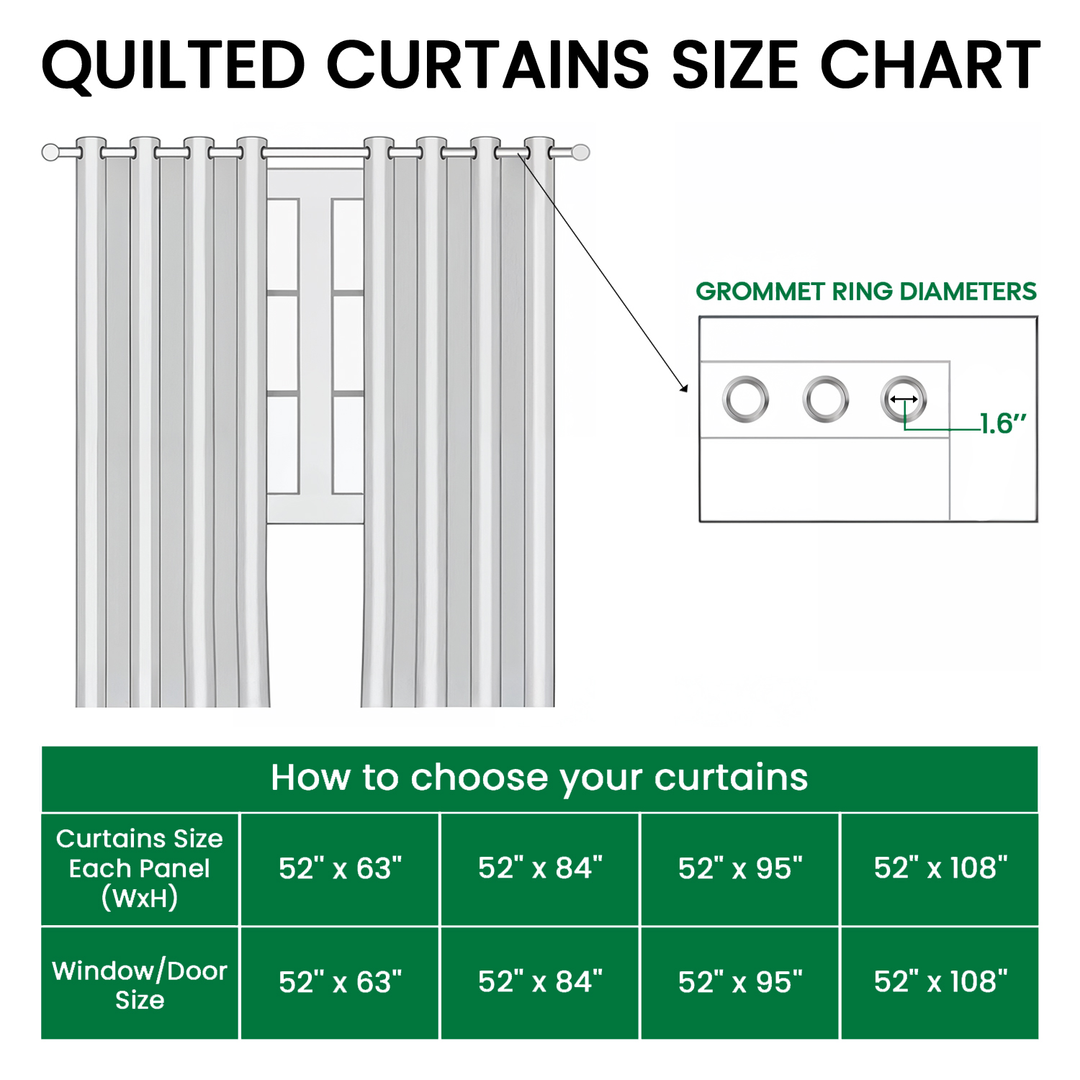 Rideaux Matelassés Cactus du Désert NCU0HH1485