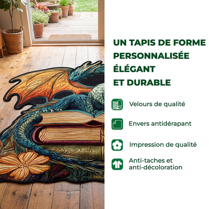 Tapis de forme personnalisée Magnolia Bloom NCU0XD2710