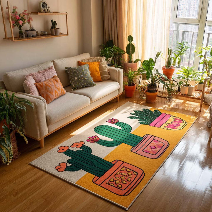 Tapis de zone en cactus mignon NCU0NT10110
