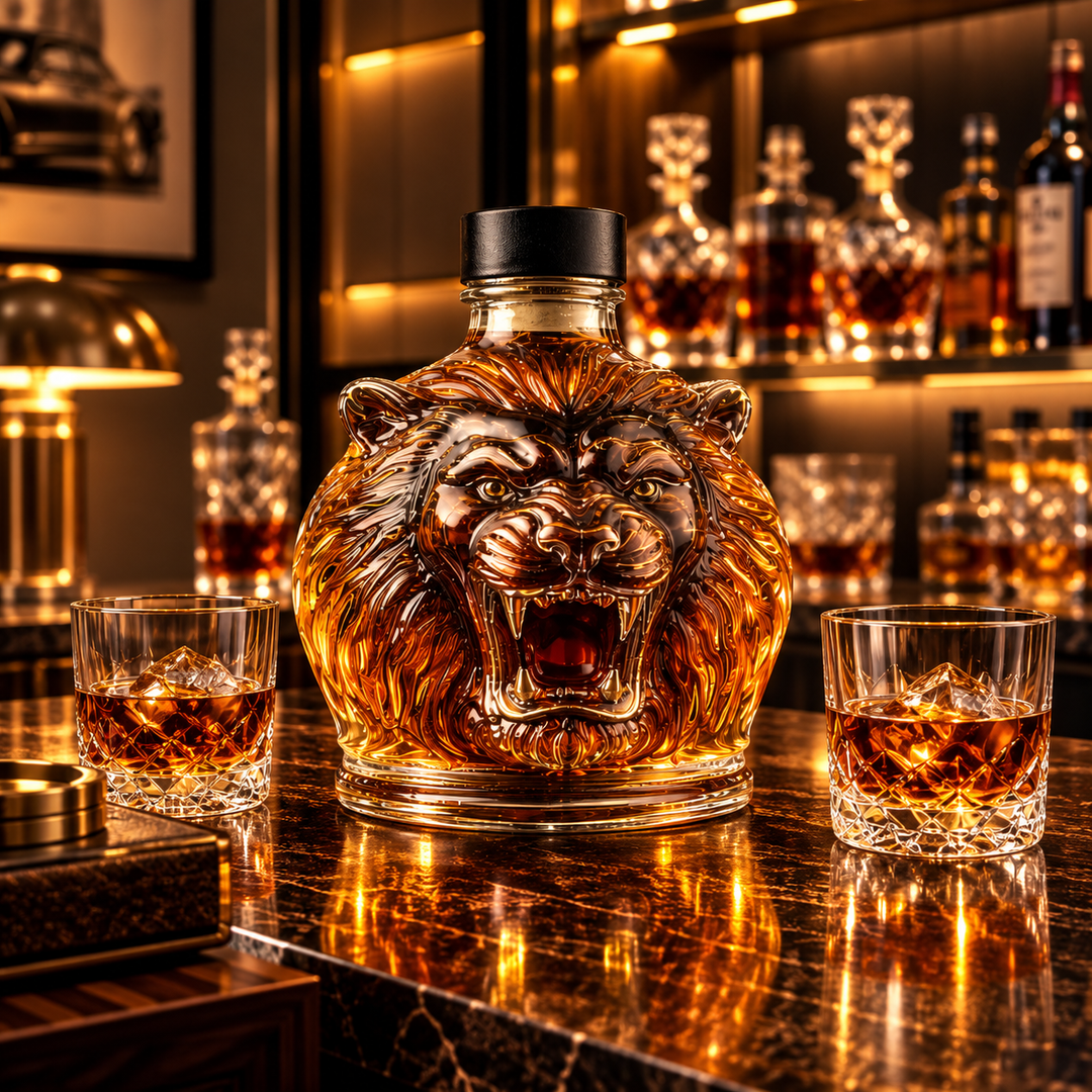 Carafe à Whisky – Édition Lion