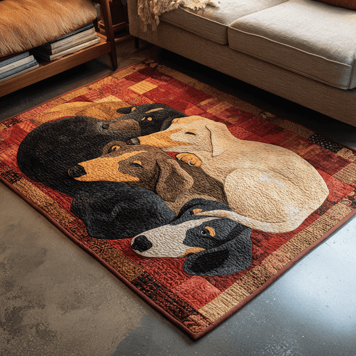 Tapis d'Area Rêves de Teckel NCU0DK10249