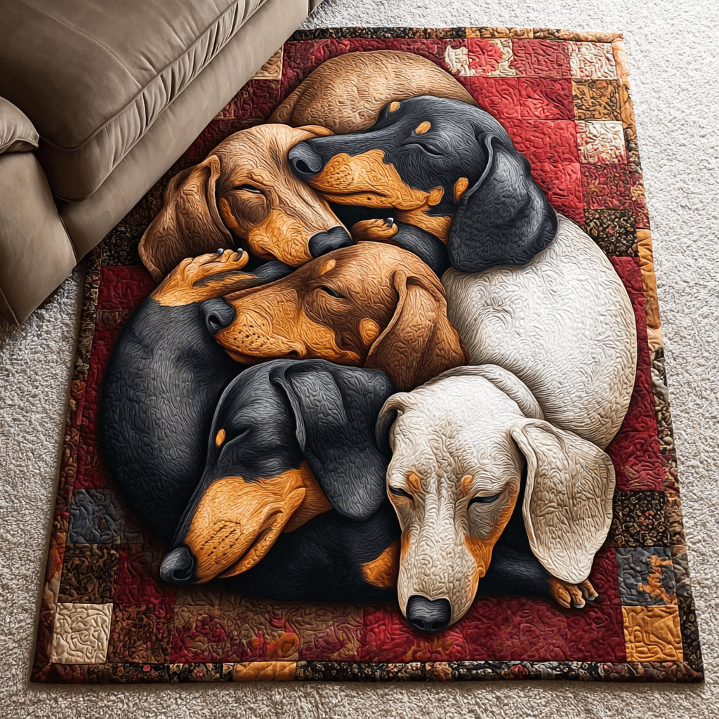 Tapis de Zone Dachshund Haven NCU0DK10250