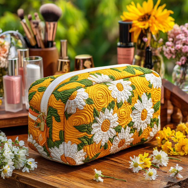 Trousse de Maquillage Matelassée Daisy Dreams
