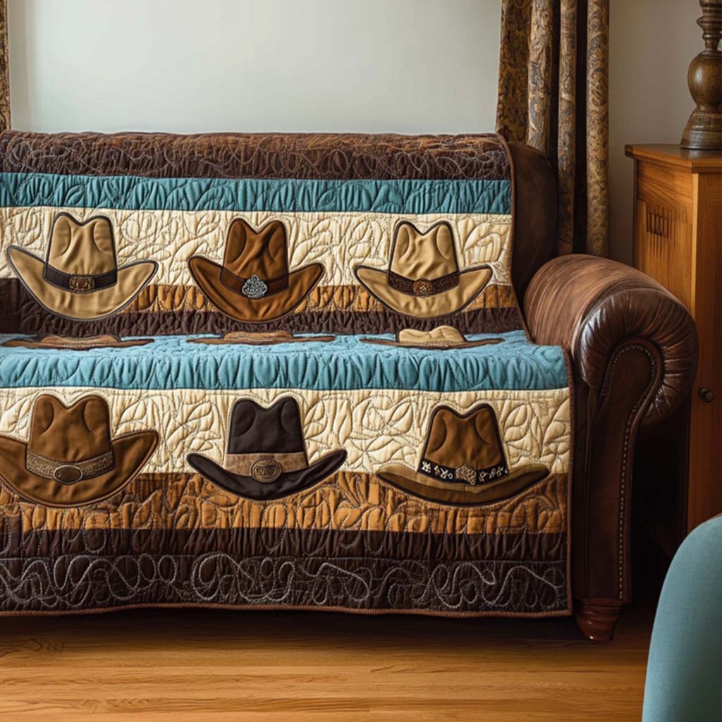 Housse de Canapé Matelassée Cowboy