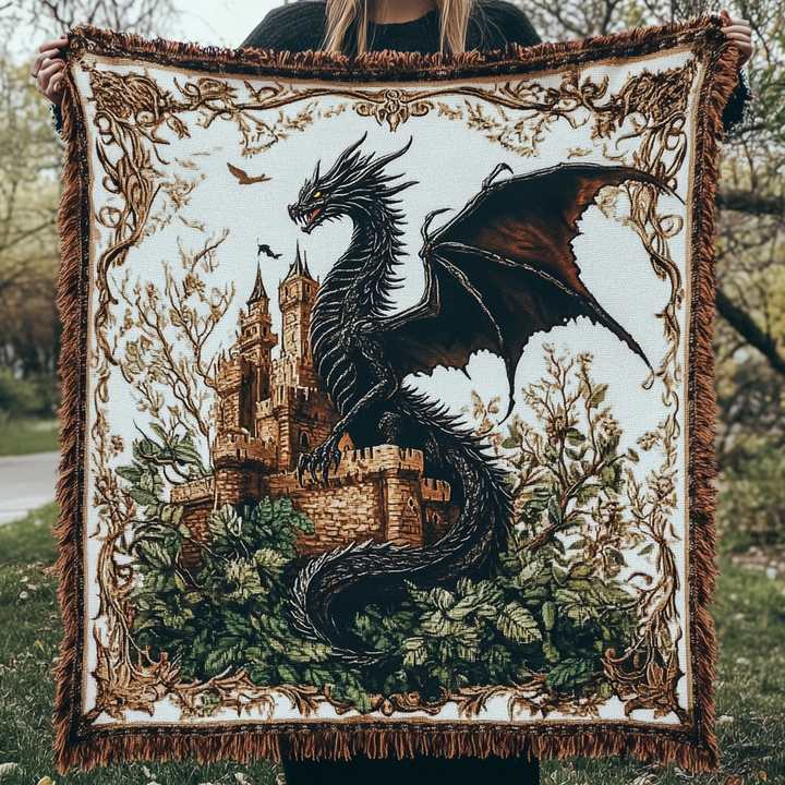 Couverture en Tissage Dragon Fortress NCU0DV3789