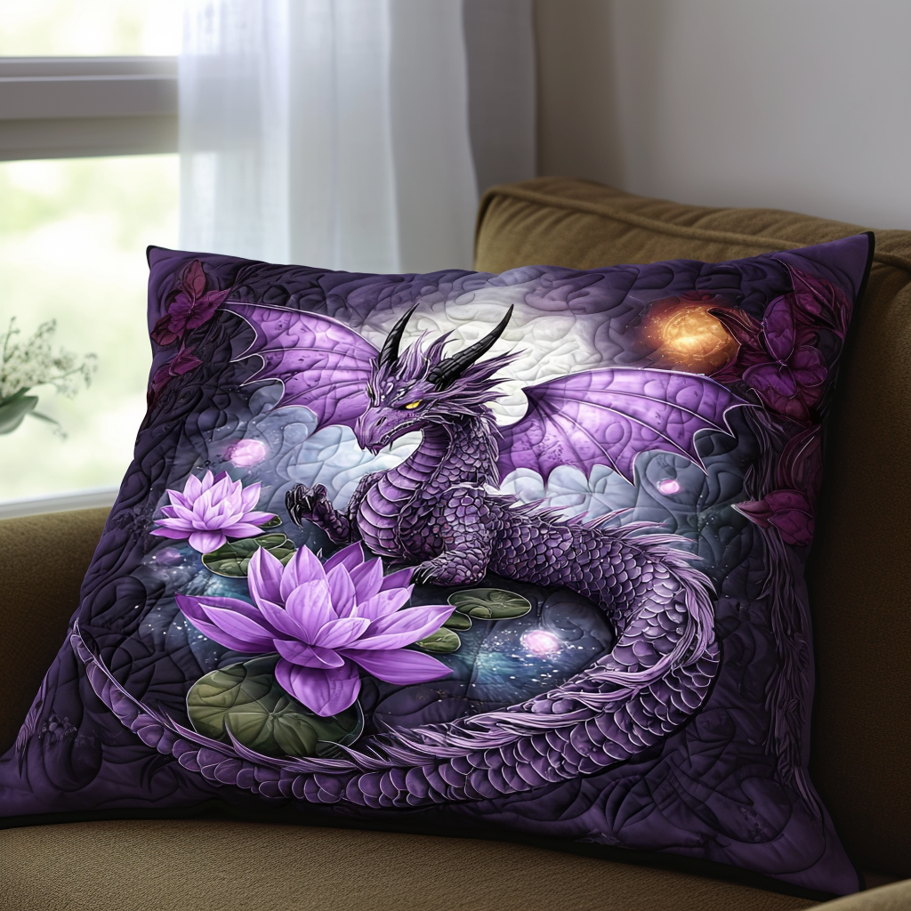 Housse de Coussin Matelassée Dragon Spirit NCU0DV6344