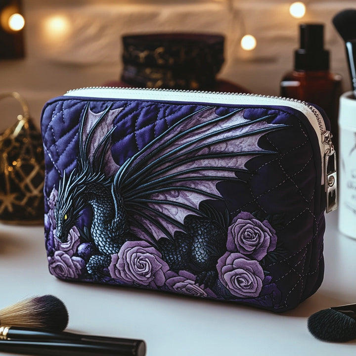 Trousse de Maquillage Matelassée Dragon Blossom
