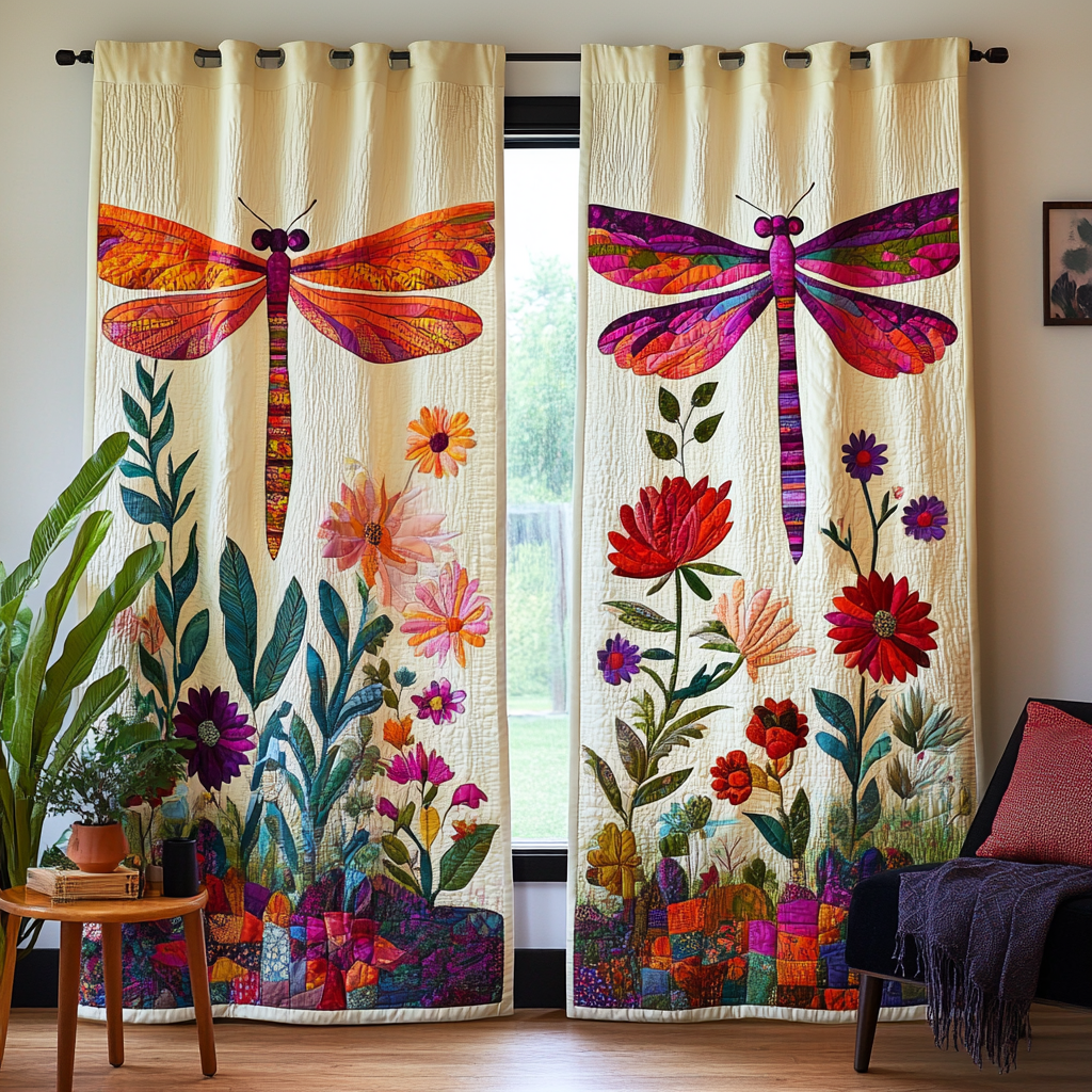 Rideaux Matelassés Dragonfly Dream NCU0DK10963