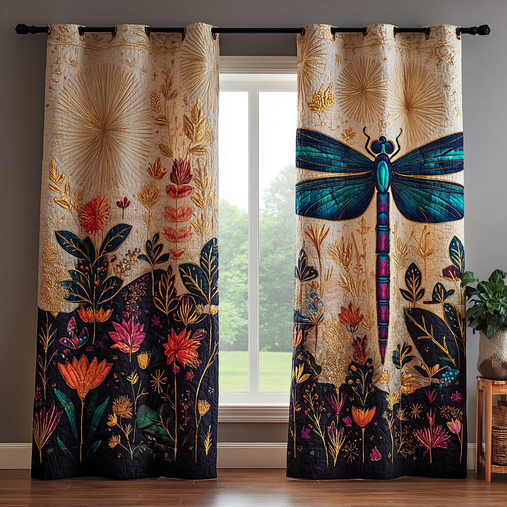 Rideaux Matelassés Dragonfly Horizon NCU0DK10965