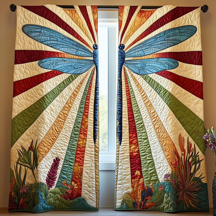 Rideaux Matelassés Esprit Libellule NCU0DK10967