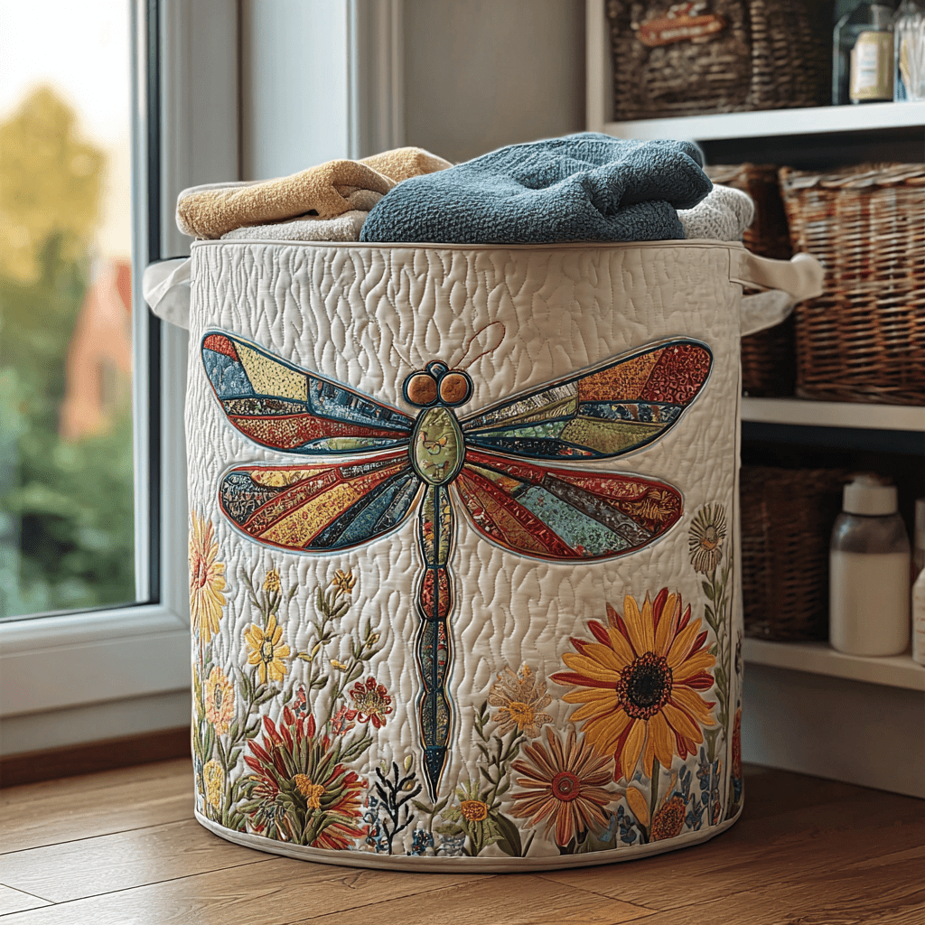 Panier à linge matelassé Dragonfly Trail NCU0DDK582