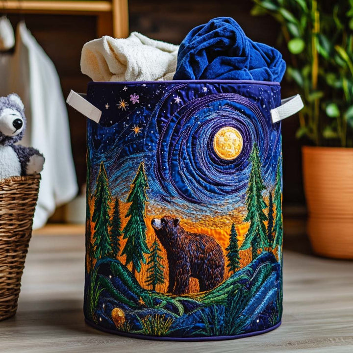 Panier à Linge Matelassé Ours Rêveur NCU0NNT1213