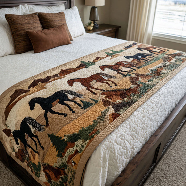 Couverture de lit matelassée Dusty Spur