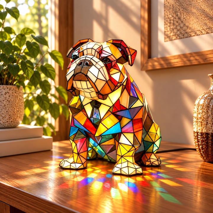 Charmant Bouledogue Élégant