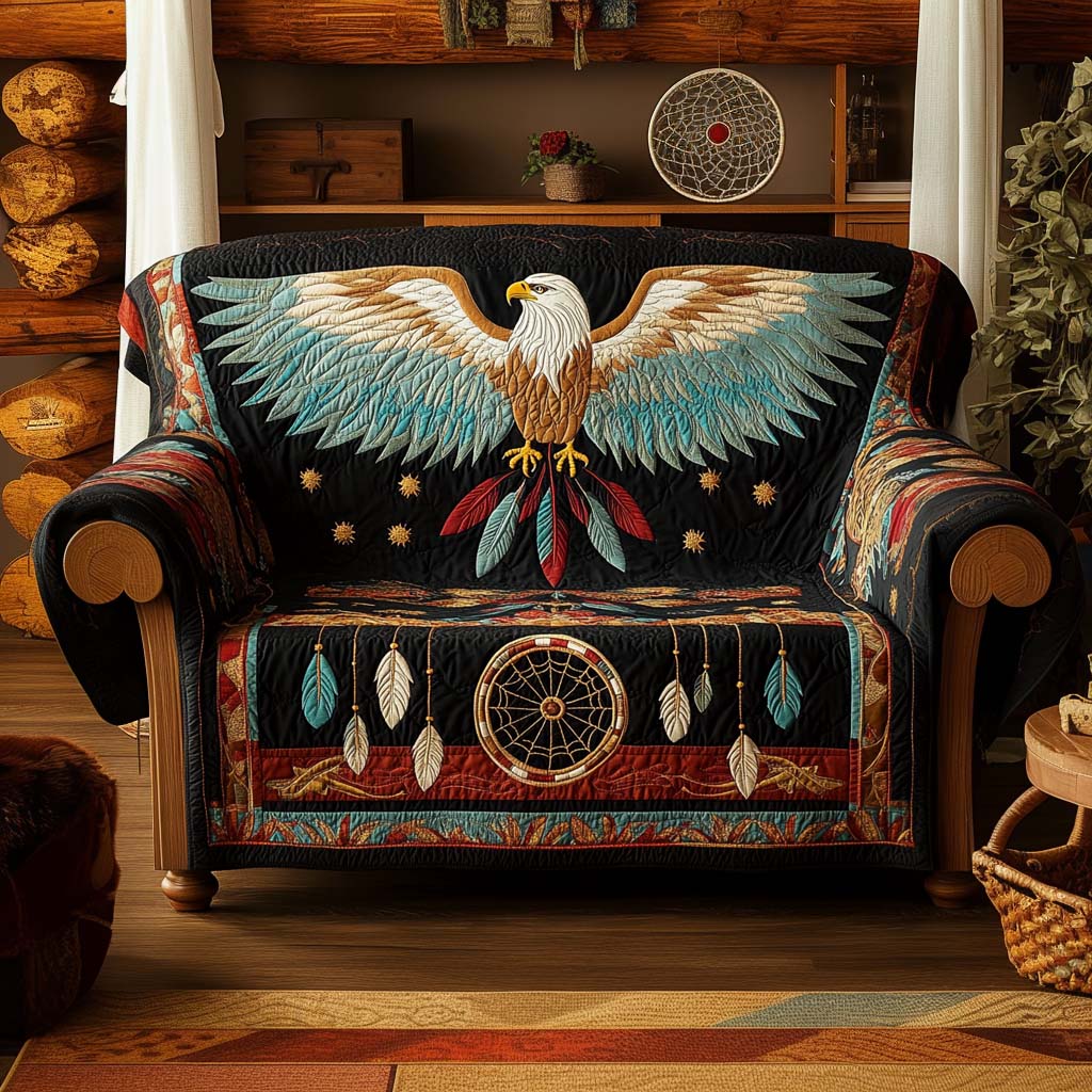 Housse de canapé matelassée Native