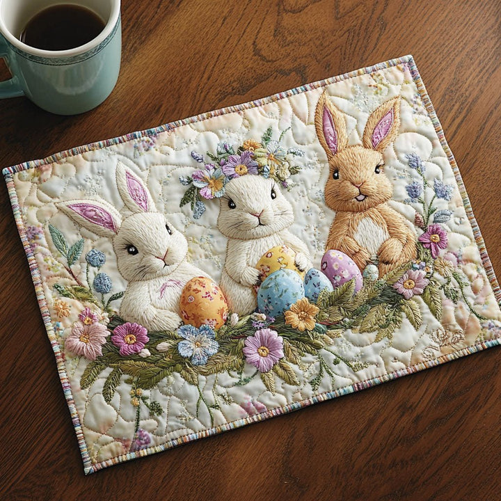 Nappe de Pâques Joyeuse Matelassée NCU0NT5288