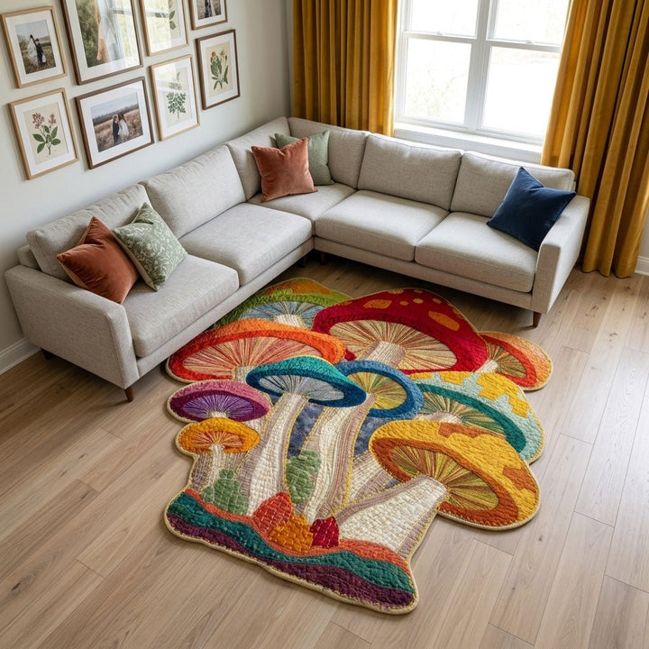 Tapis de forme personnalisée Enchanted Caps NCU0DK12311