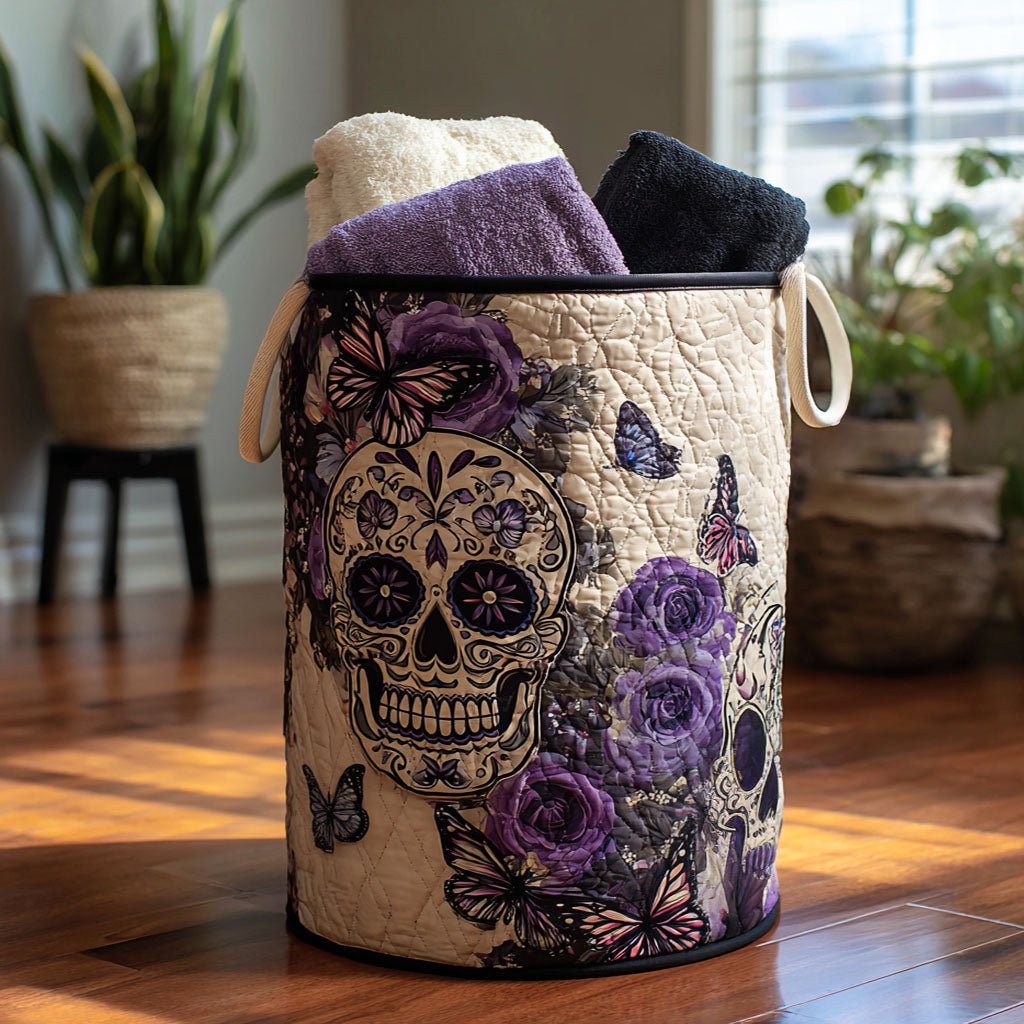 Panier à Linge Matelassé Eternal Bones NCU0PTT1058