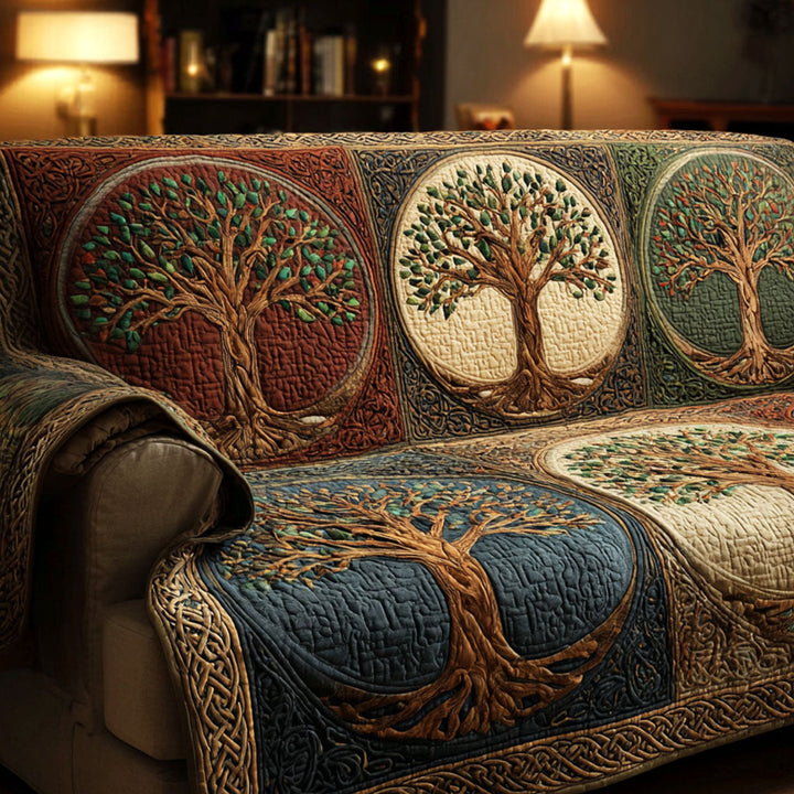Housse de canapé matelassée Eternal Roots